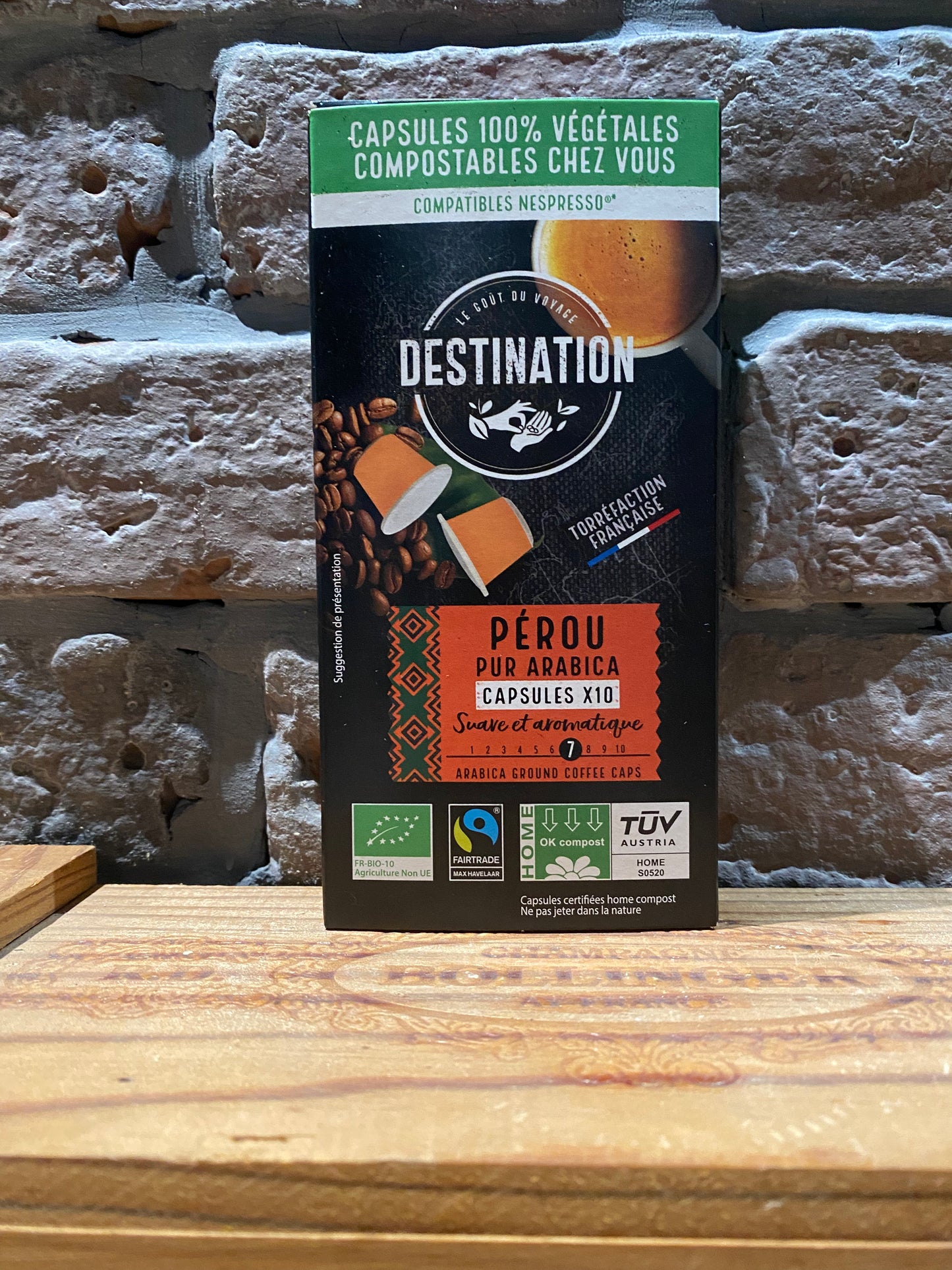 Café en capsule "Destination" BIO